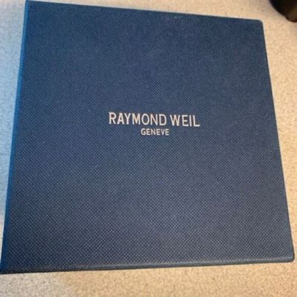 Raymond Weil Geneve Parsifal 9331 Quartz Stainless Steel Men’s Watch In Box - Picture 6 of 12